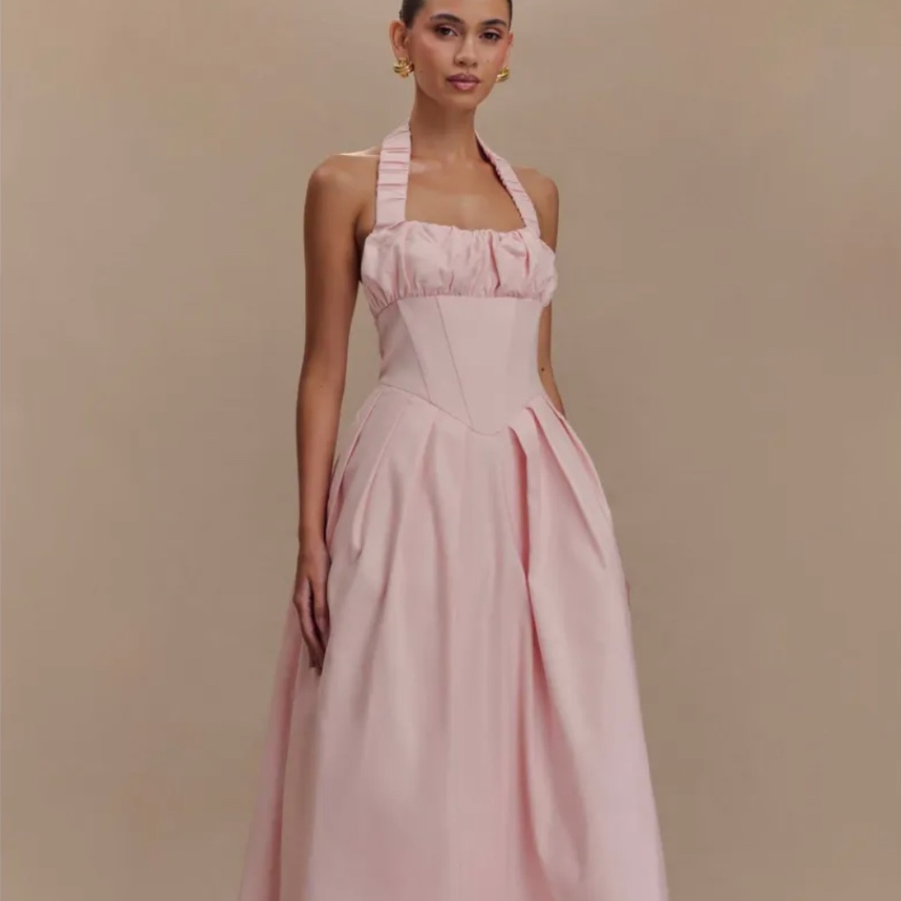 Meshki Candy Holder Midi Dress, Size M